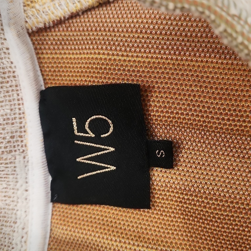 Anthropologie Neutral Striped Halter Tank Top - Picture 5 of 8